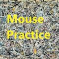 jackson pollock mouse practice