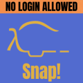 snap no login allowed